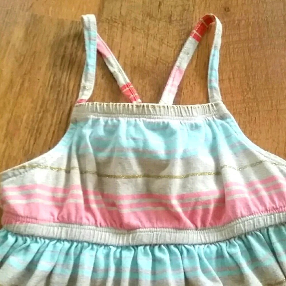 Crazy 8 Girls Summer Sleeveless Striped Dress Size‎ 5